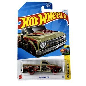 Hot Wheels '67 Chevy C10 Art Cars Keep Driving 2021 Diecast 1:64
